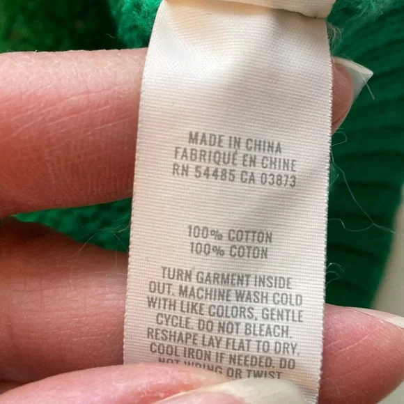 Aerie Vibrant Green Oversized V-Neck Sweater - Picture 6 of 8